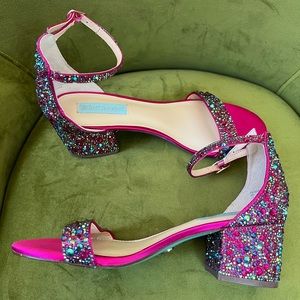Betsy Johnson Pink Bling